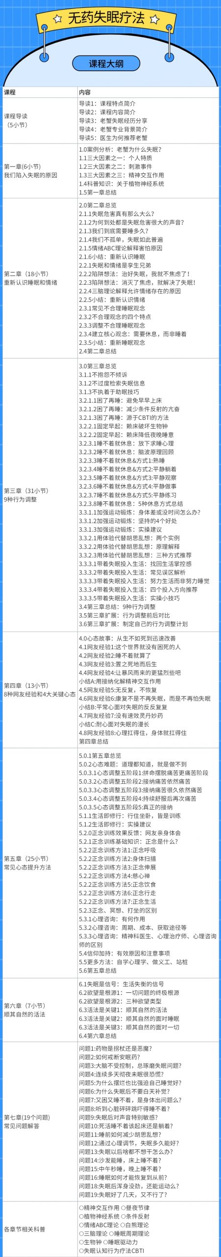 免费领取《无药失眠疗法》试听版，从心根治失眠