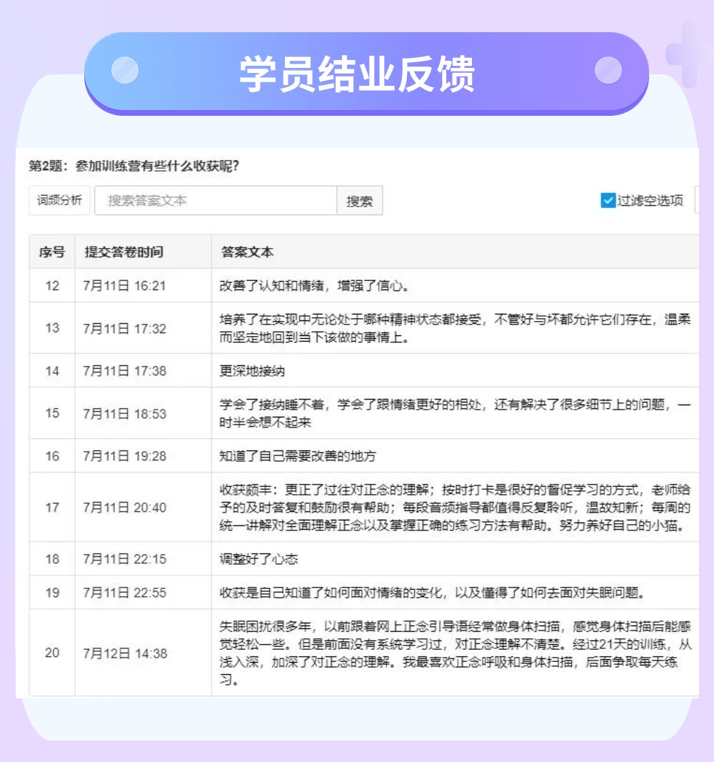 参与《情绪和睡眠训练营》，化解“知道做不到”的难题